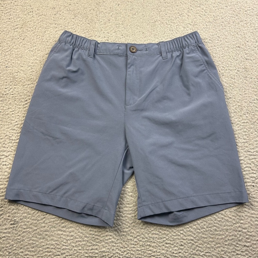 Chubbies Shorts Mens L Blue Everywear 8" Inseam Stretch Performance Golf Casual